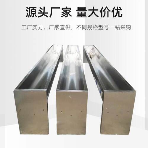 牛羊用不锈钢恒温饮水槽 冬季自动上水控温恒温牛羊饮水养殖设备