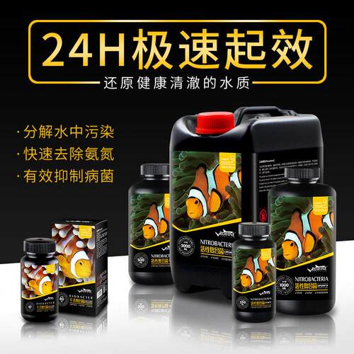RUIFINE瑞丰覆合式硝化细菌活性覆合菌干 干拭覆合菌鱼缸硝化菌
