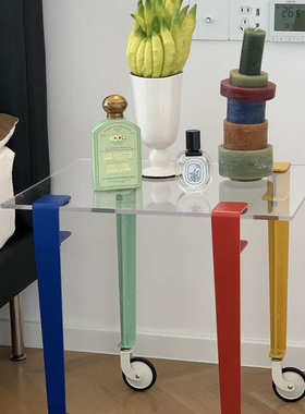 DIY彩色桌腿支架免打孔茶几腿可拆卸tiptoe桌脚中古边几支撑架子