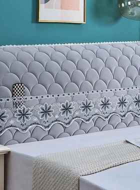 软床罩通用20KEU25年新款205欧式包木板包靠背床头2茂头仁