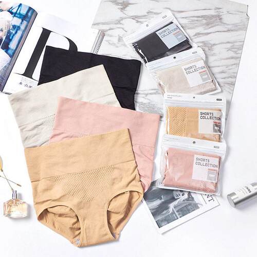 Womens Daily High Waist Panty, Tummy Control Hip Lifting