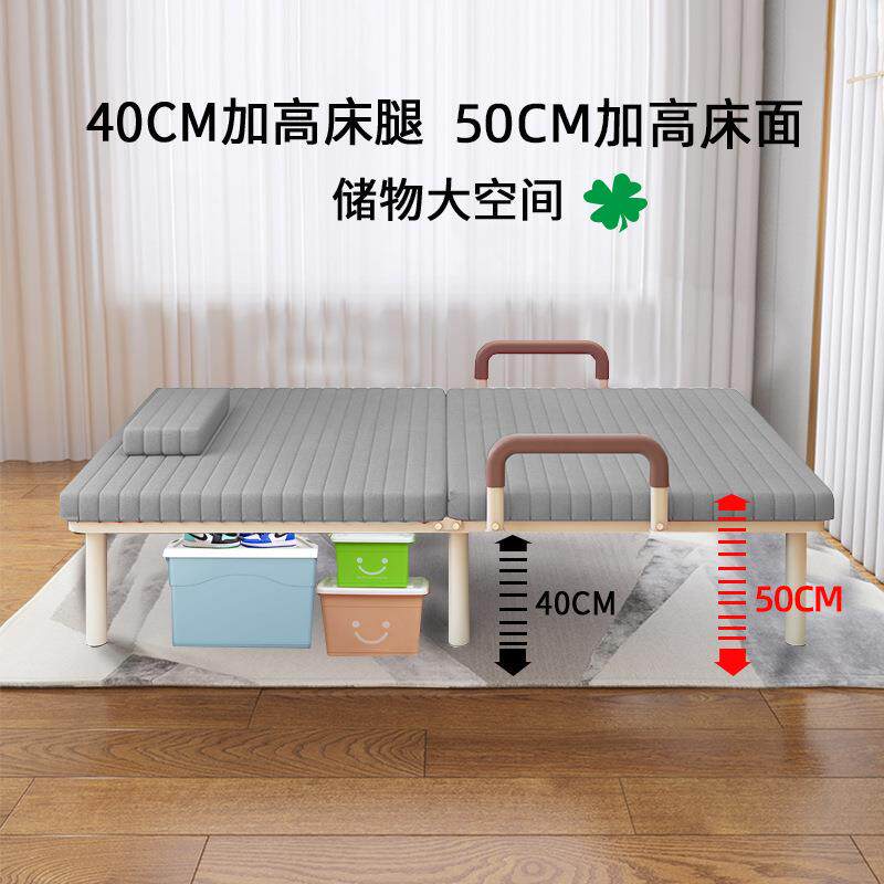 家用临床棕垫加高50COLT-B901M小房省时空间床单人折老人床可间叠