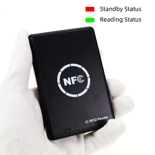 IC卡读写器非接触式M1卡复制机RFID感应卡门禁卡一体COPY读卡器