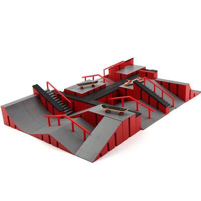 Finger Skateboard Big Scene DIY Mini Park Finger Skatepark R