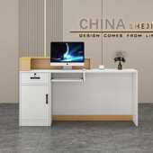 吧台收银台公司前台接待台奶茶店院服务台服装 店餐厅柜台电商