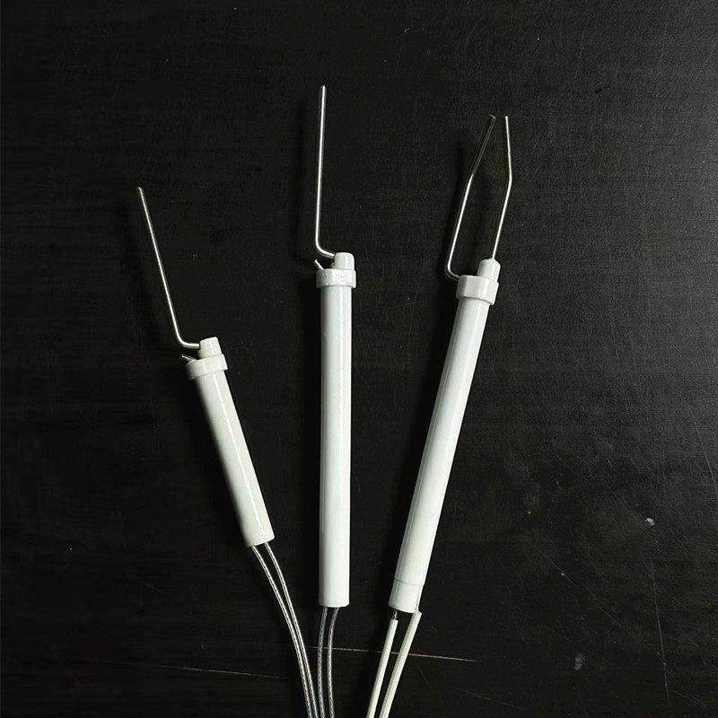 商用灶液化气天然气熄火保护点火针感应针陶瓷双线猛火灶通用配件