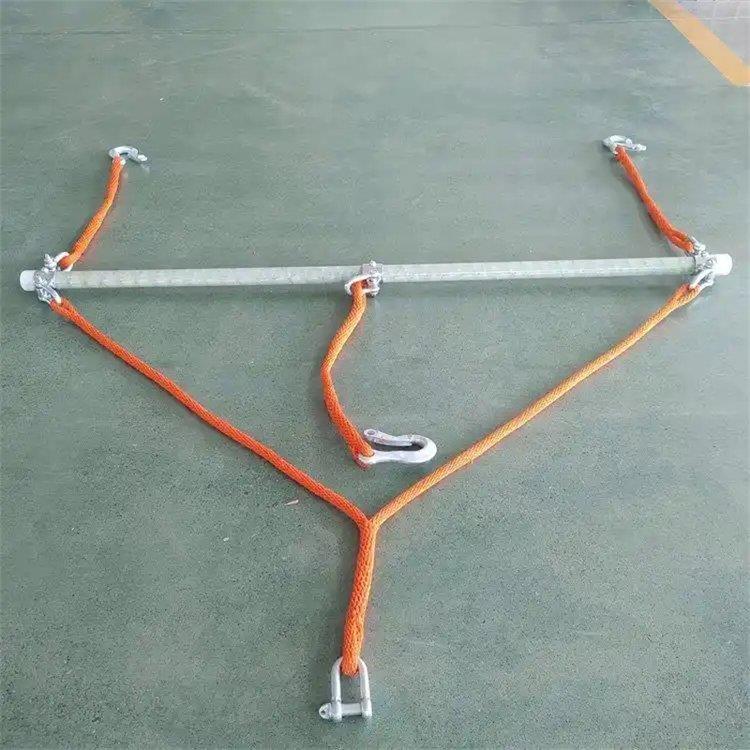 绝缘吊杆2米带电作业三角吊架三相导线提升器10kv高压吊线工具杆