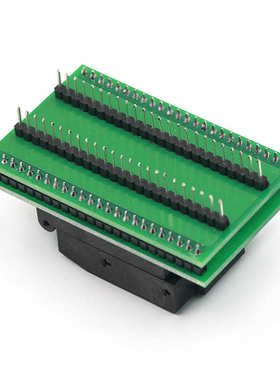 LQFP TQFP QFP48转DIP48座 编程器烧录座 测试座 0.5mm间距