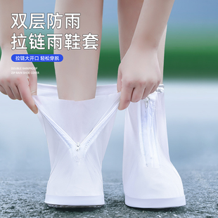 儿童硅胶雨靴防滑加厚耐磨雨天防水鞋 雨鞋 套外穿套鞋 男女款 防雨鞋
