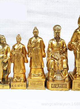 铜孙思邈像铜张仲景像李时珍华佗扁鹊邳彤张仲景铜像人物雕像摆件