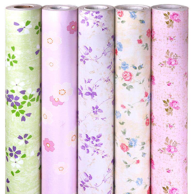 卡通可爱儿童房PVC壁纸墙贴女孩公主房粉红泡泡卧室装饰自粘墙纸