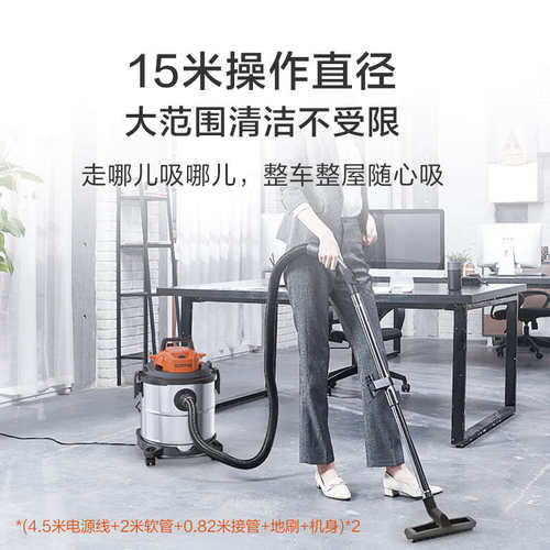 亿力大功率工业用吸尘器工厂车间粉尘超强力大吸力大型商用吸尘机