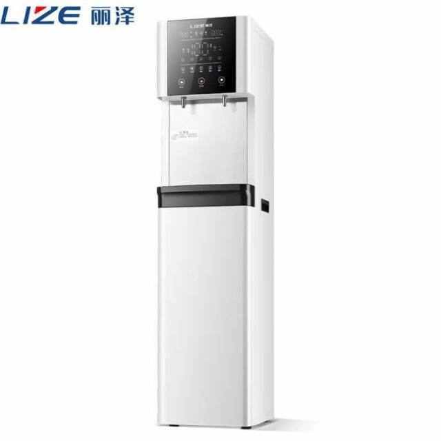 丽泽商用净水器LZ-B300-100G步进式20升100G反渗透5级过滤加热一