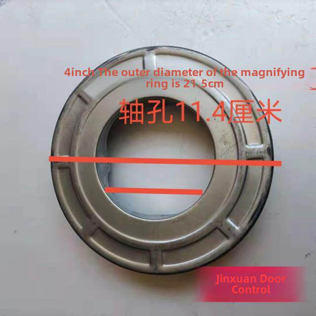 卷帘门配件铁盘盒卷闸门4寸3寸轴放大圈飞轮盘卷闸门飞轮弹簧盒