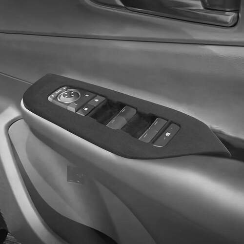 适用23款丰田PRIUS普锐斯60系翻毛皮玻璃开关装饰框贴片内饰