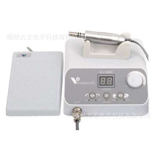 无刷G800齿科打磨机控制器E机头手柄接口W101E直机弯机带数显