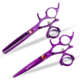 飞剪 6寸 平剪 牙剪 旋转手柄 耐普森紫色烤漆 360度 烤漆
