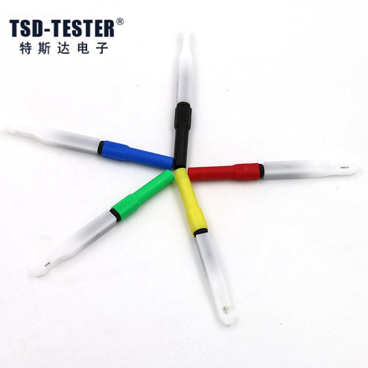 T0159 汽车测试刺破线探针破线表探针背针笔探针0.7mm带透明护套