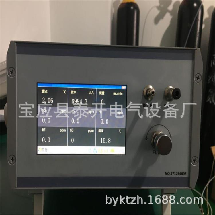 定制SF6气体综合分析仪SF6纯度露点分解物综合测试仪