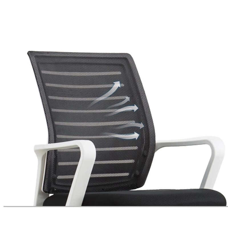 斯麦琪办公椅电脑椅办公室椅子会议椅靠背凳弓形座椅家用现代简约
