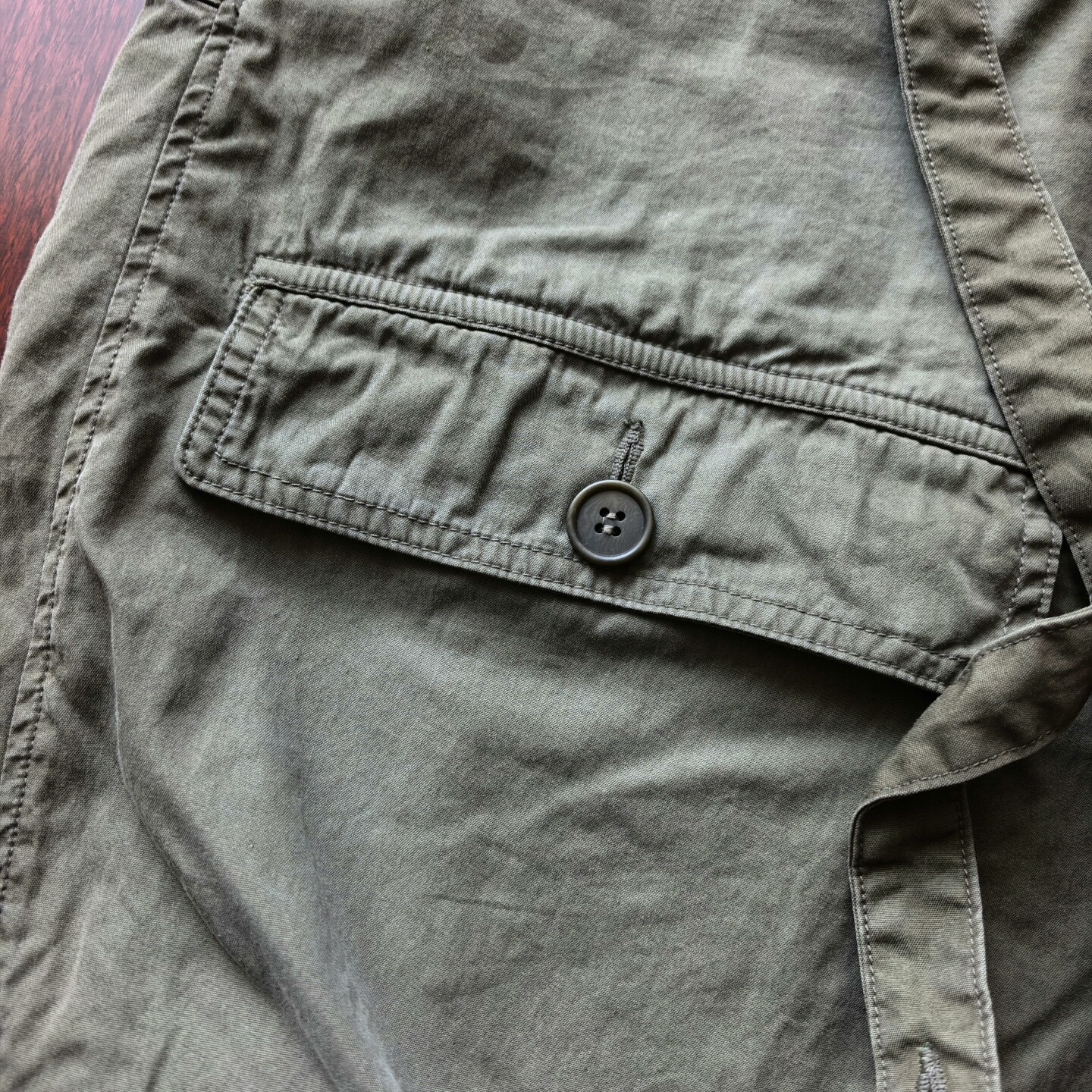Visvim Northrop Cargo Overalls — detail