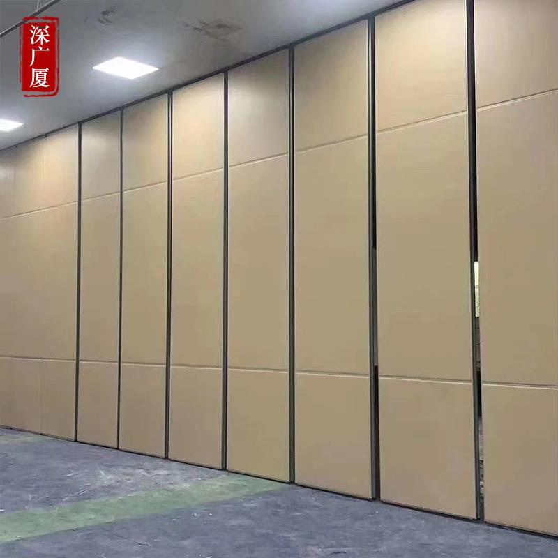 饭店活动隔断家办室移厂动定制屏风公隔断墙店隔断吊滑折叠门包安