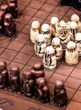 创意新款树脂皮质国王士兵国际象棋休闲娱乐下棋家居室内摆件