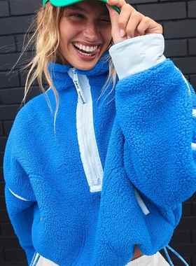 Half zip turtleneck sweater for women pullover solid color