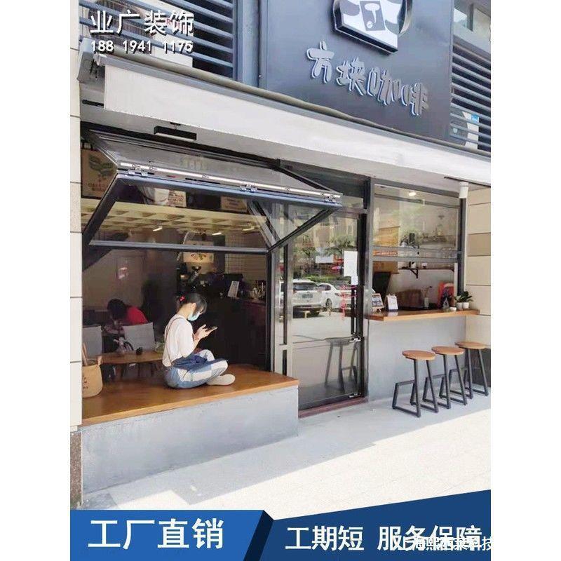 上下折叠窗提拉窗上推拉窗双层网红窗上翻窗美式提升窗