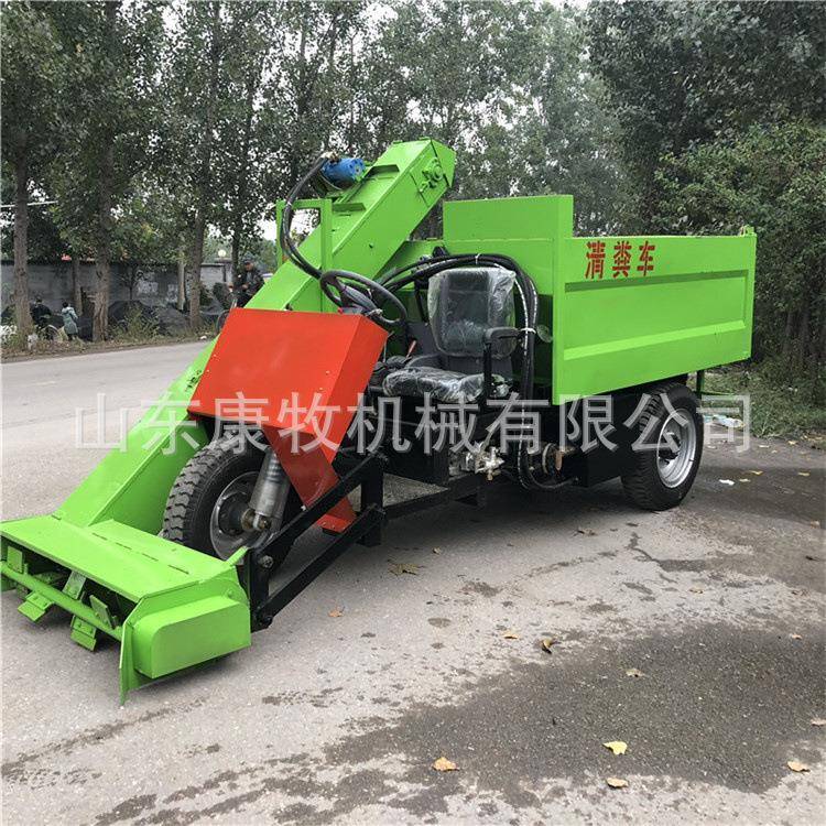 柴油三轮吸粪粪清粪车装肉牛养殖场FAW用清粪机自自卸式拉车