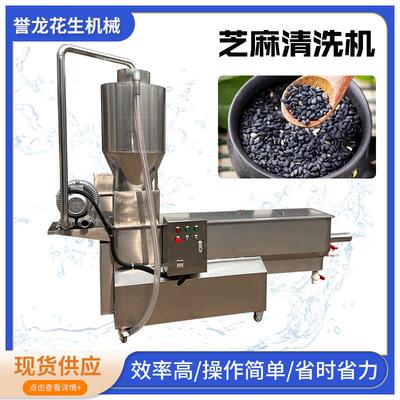 榨油行业水洗芝麻机全自动芝麻水洗淘洗清洗芝麻机去石去沙