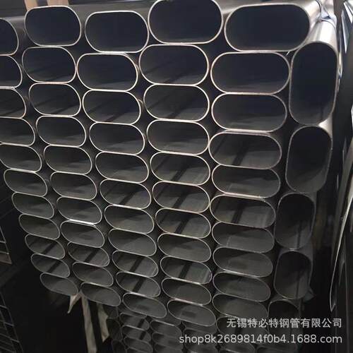 厂家供应 q235b黑退平椭圆管 spcc光亮椭圆管 冷轧椭圆管 扁圆管