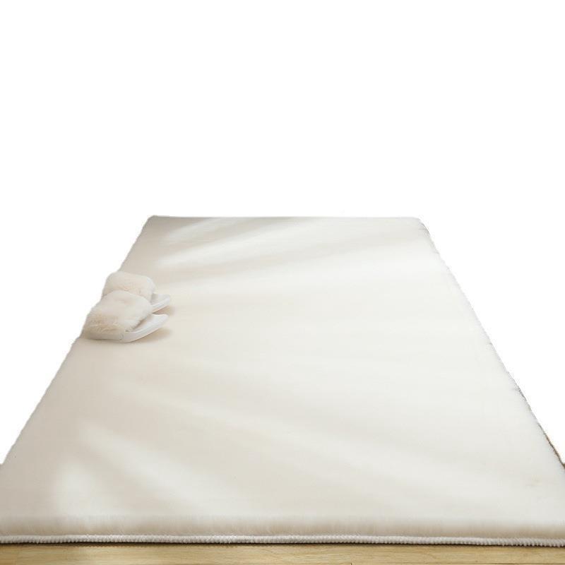 GZ6M简约绒毛纯色兔毛地毯茶几书房卧室客厅房间满铺地毯ins地垫