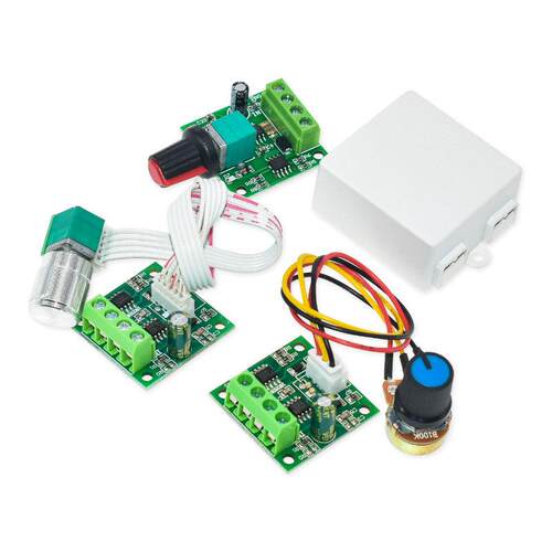 PWM直流电机调速器1.8V 3V 5V 6V 12V 2A调速 带断电开关1803BKW