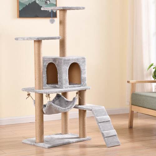 猫爬架猫树猫抓板猫窝猫用品猫咪玩具猫跳台猫别墅宠物磨爪礼品