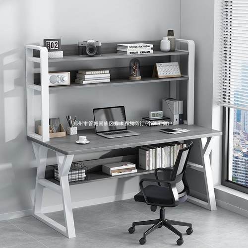现代简约电脑书桌卧室家用桌书一TPY体子桌简易出租屋台架式办公