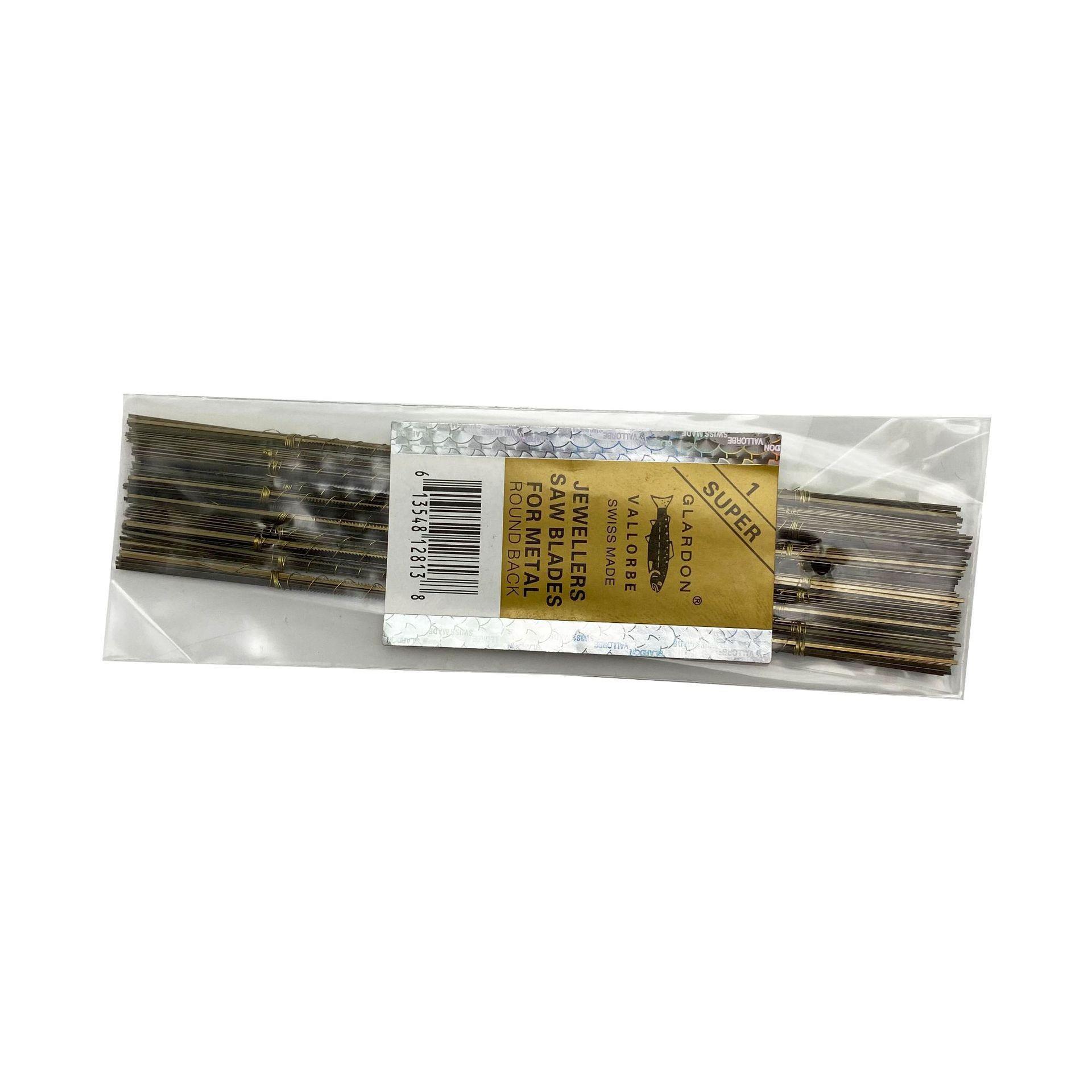 线锯条金银珠宝首饰切割工具单边齿钢丝拉花锯条木工U型曲线锯