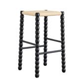 ins中古实木高脚吧椅北欧简约设计师创意酒吧椅法式 复古吧台凳子