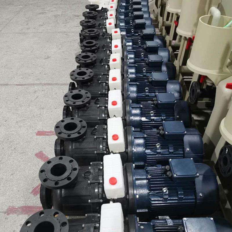 化工污水自吸泵PP防腐蚀空转卧式大头泵耐酸碱塑料2寸离心自吸泵