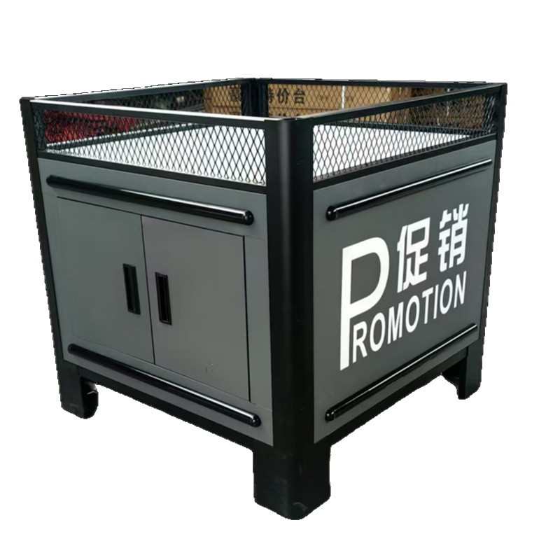 加工展示架商场便利店甩货堆头车加厚花车超市促销台