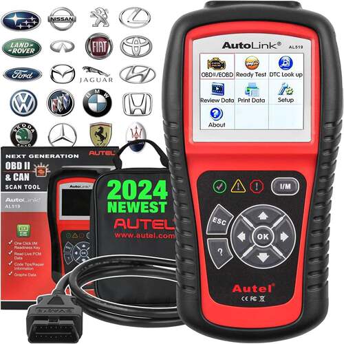 AL519OBD2Scanner替代MS309/AL319元征汽车故障检测仪