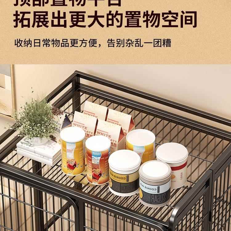 猫超无品牌/笼子别带厕所一体家用室内屋大自由空间猫咪墅猫舍猫