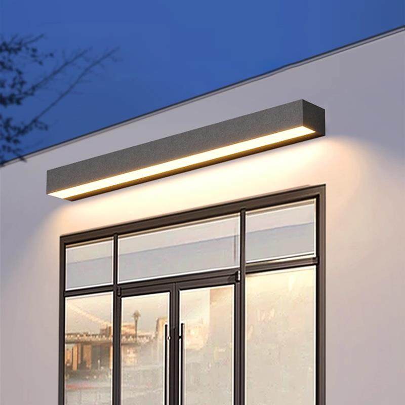 户外壁灯防水别墅庭院阳台室外照明墙灯阳光房长条超亮露台门头灯