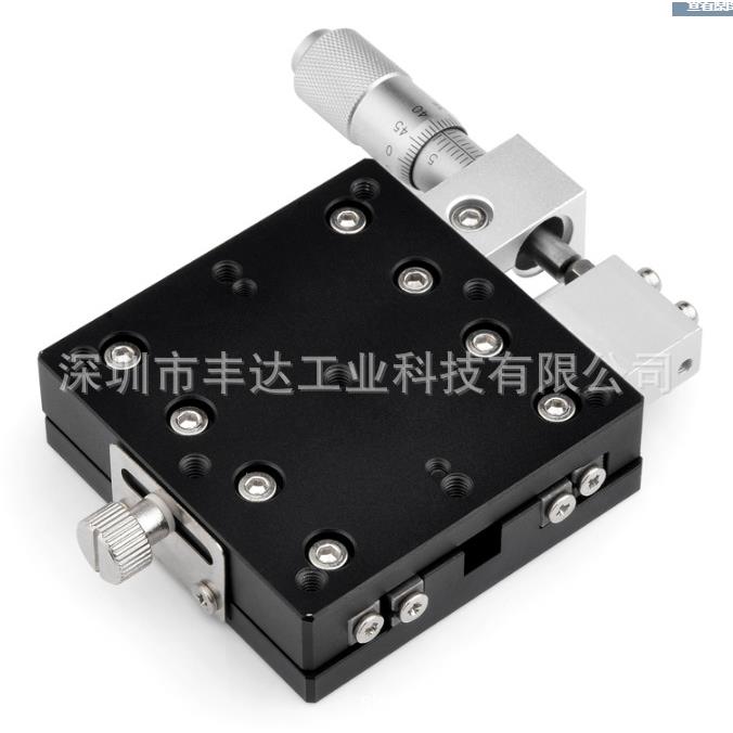 交叉滚柱X轴手动位移平台E-EIC01-40/E-EIC01-60/E-EIC01-80/125