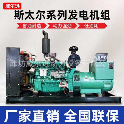 机300kw应急备用三相柴发电机组200k发电油组首款250kw柴油w发电