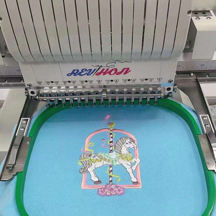 热销品】【厂家直销优质电脑绣490花机珠小产绣机