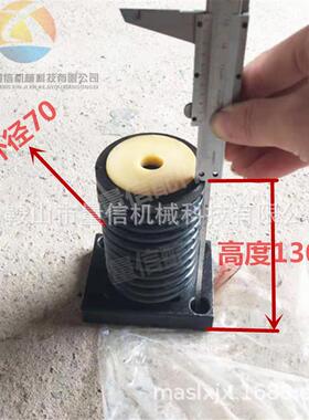 金方圆剪剪板机压脚聚氨酯4垫片胶套SBM扬压力板机料缸孔距6高120