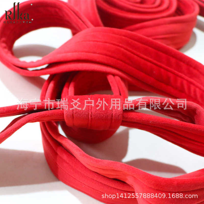 Кольцо йога  杂技道具专用皮条皮吊aerial straps高空中吊绳皮带子双人loop