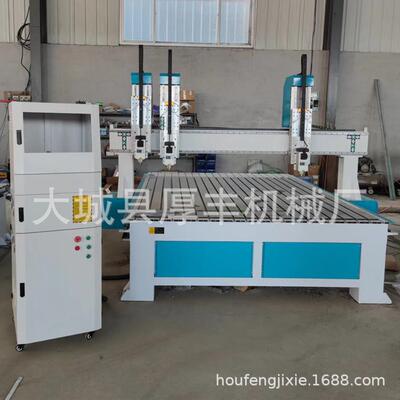 棺木寿材雕刻机寿材龙凤八仙雕花机 1825双头棺材雕刻机