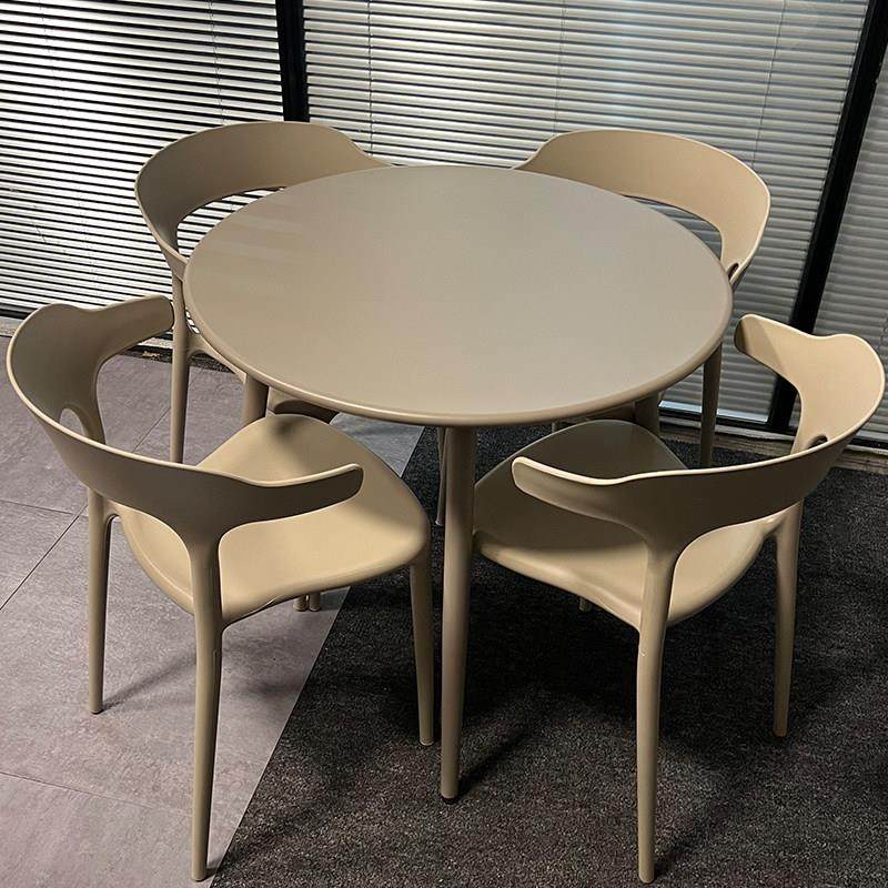 网红奶茶店桌椅组合塑料餐椅户外摆碳钢圆桌阳台家用方桌休闲 洽,住宅家具,板木餐桌,淘宝优惠券,粉丝福利购,淘宝优惠卷